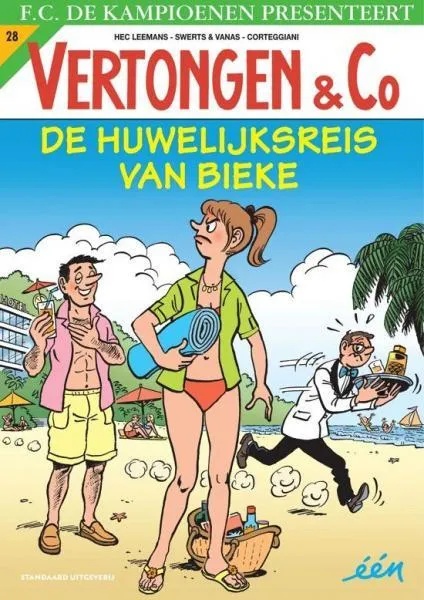 Vertongen & Co 28 De huwelijksreis van Bieke