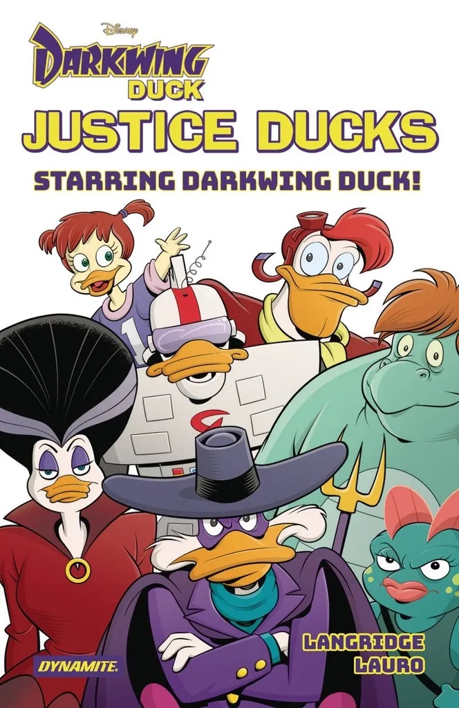 JUSTICE DUCKS STARRING DARKWING DUCK