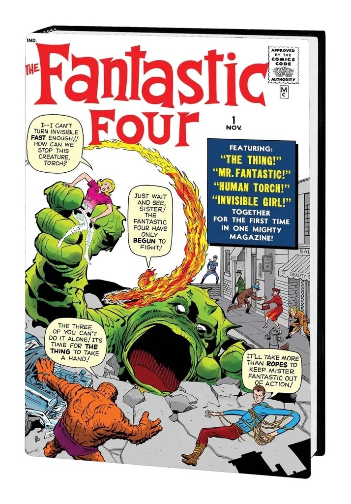 THE FANTASTIC FOUR OMNIBUS 1 JACK KIRBY DM VAR
