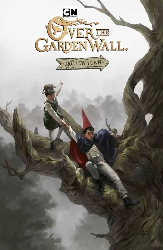 OVER GARDEN WALL HOLLOW TOWN