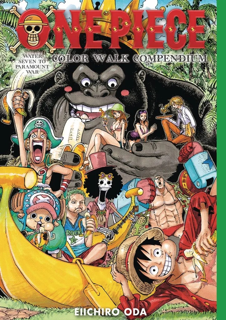 ONE PIECE COLOR WALK COMPENDIUM WATER 7 PARAMOUNT WAR