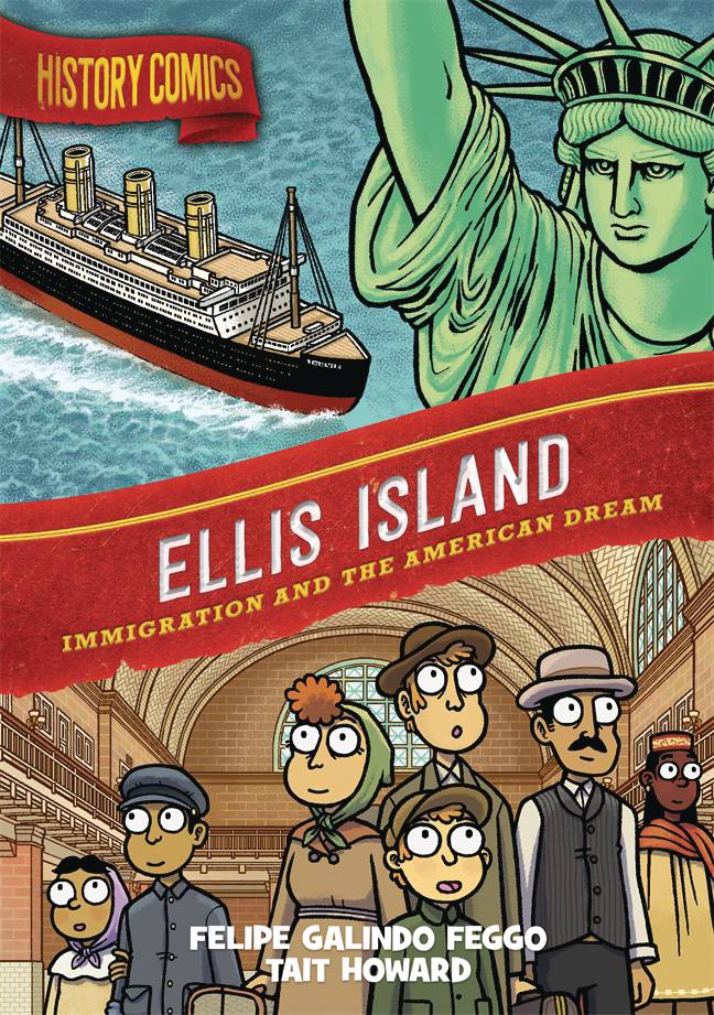 HISTORY COMICS ELLIS ISLAND