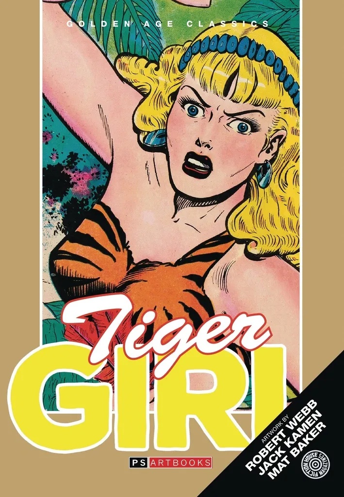 GOLDEN AGE FIGHT COMICS FEATURES TIGER GIRL 2
