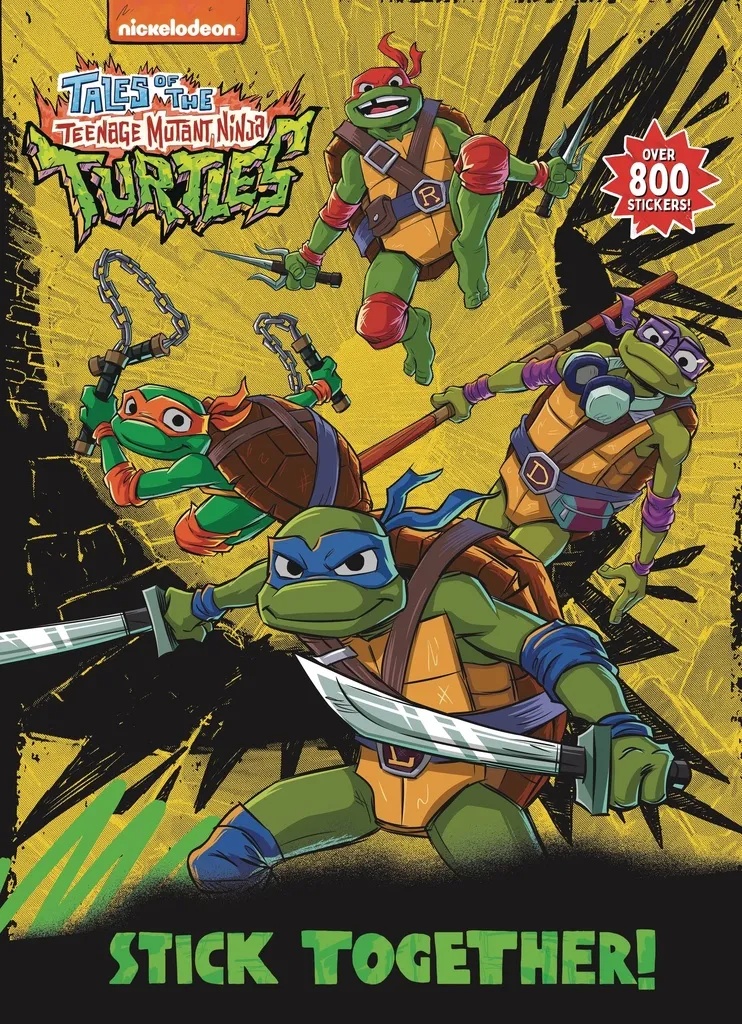 TALES OF TMNT STICK TOGETHER STICKER BOOK
