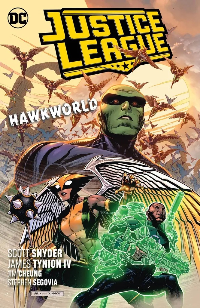 JUSTICE LEAGUE 3 HAWKWORLD