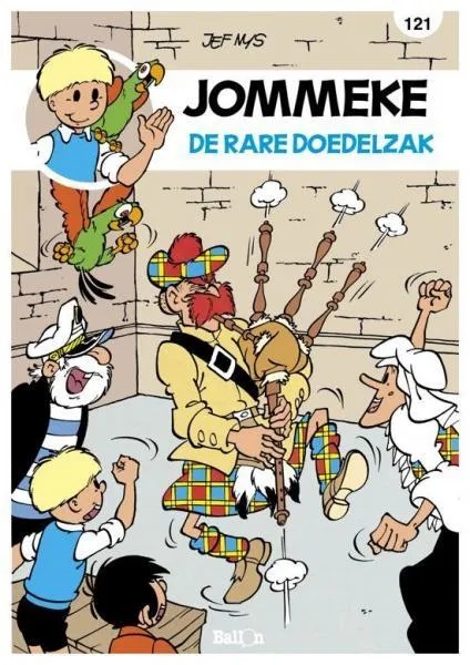 Jommeke 121 De Rare doedelzak
