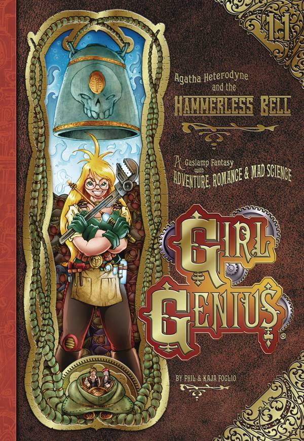 GIRL GENIUS 11 HAMMERLESS BELL NEW PTG