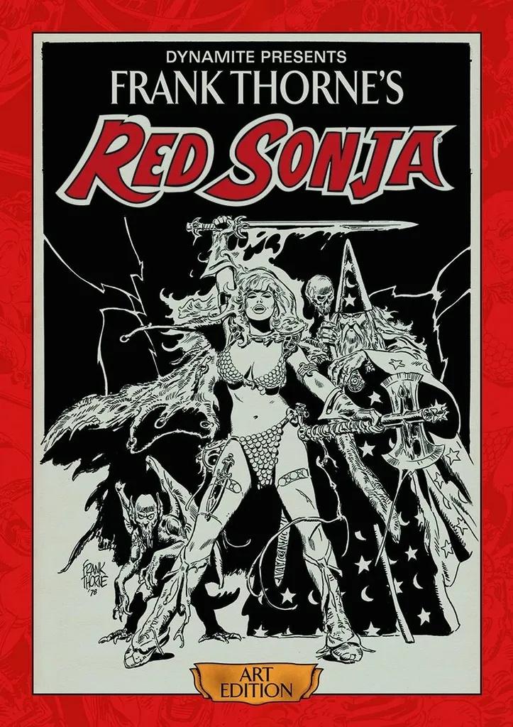 FRANK THORNE RED SONJA ART ED 1