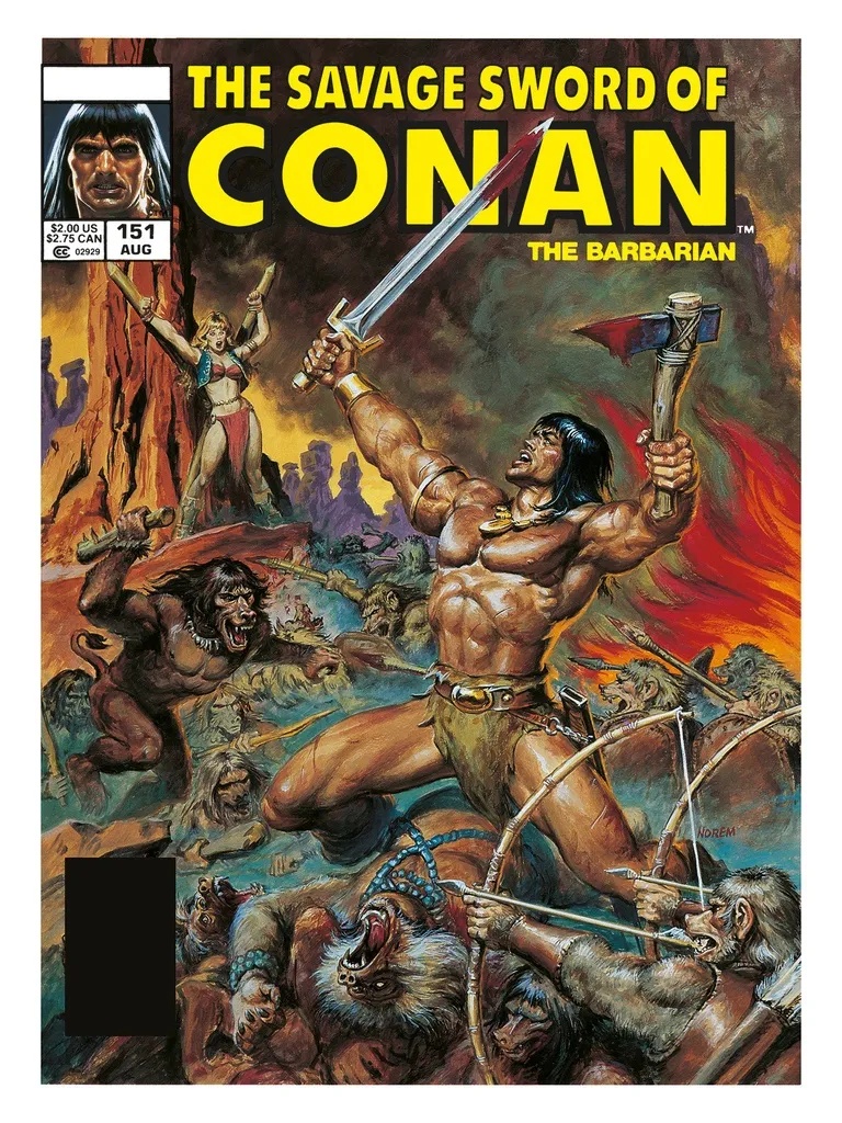SAVAGE SWORD OF CONAN ORIG OMNIBUS REG 11