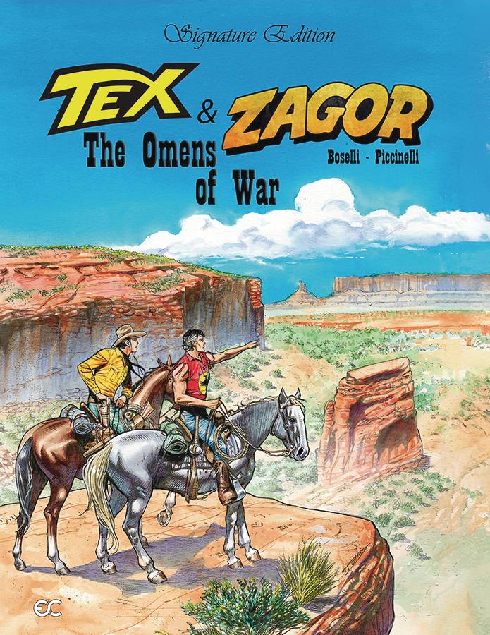 TEX & ZAGOR OMENS OF WAR SIGNATURE ED