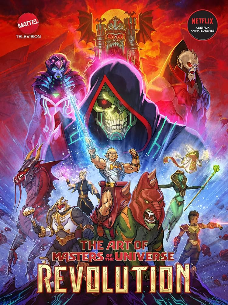 ART OF MASTERS OF THE UNIVERSE REVOLUTION