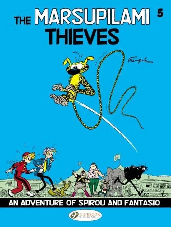 Robbedoes (Engelstalig) 5 The Marsupilami Thieves
