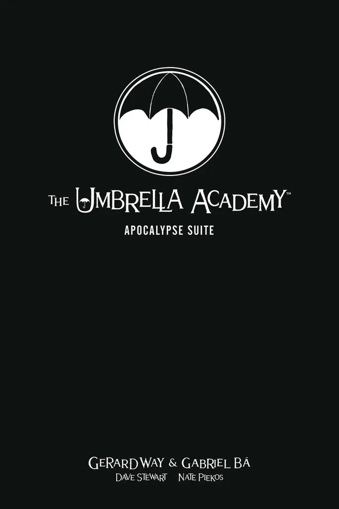 UMBRELLA ACADEMY LIBRARY EDITION 1 APOCALYPSE SUITE