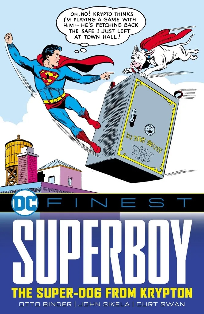 DC FINEST SUPERBOY THE SUPER-DOG FROM KRYPTON