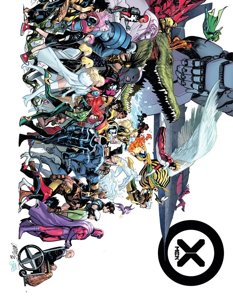 FALL OF THE HOUSE OF X RISE POWERS OF X OMNIBUS DM VAR