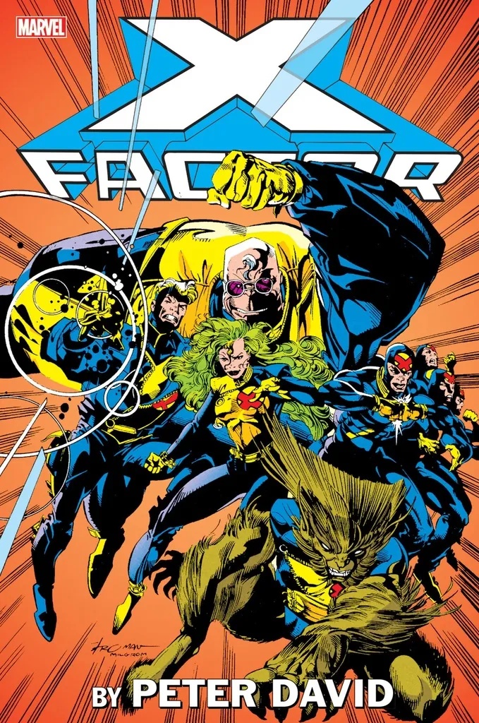 X-FACTOR BY PETER DAVID OMNIBUS 1 LARRY STROMAN CVR