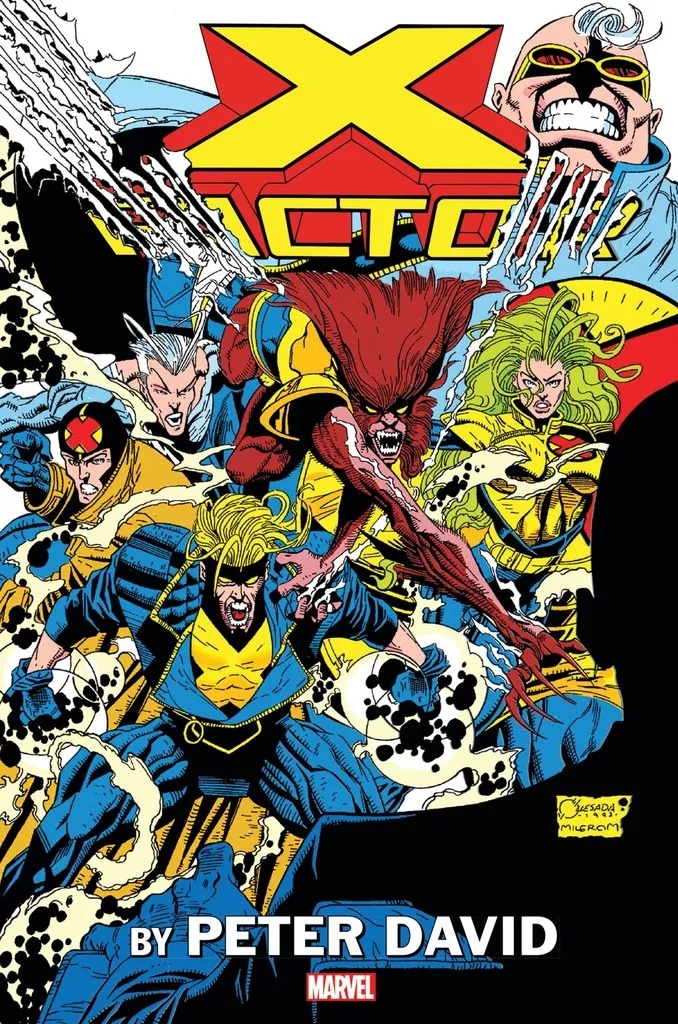 X-FACTOR BY PETER DAVID OMNIBUS 1 JOE QUESADA DM VAR