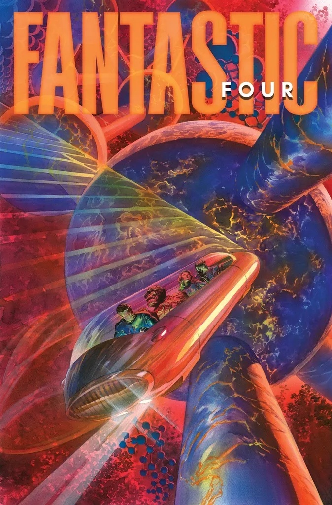 FANTASTIC FOUR BY NORTH 5 ALIENS GHOSTS ALTERNATE EARTHS