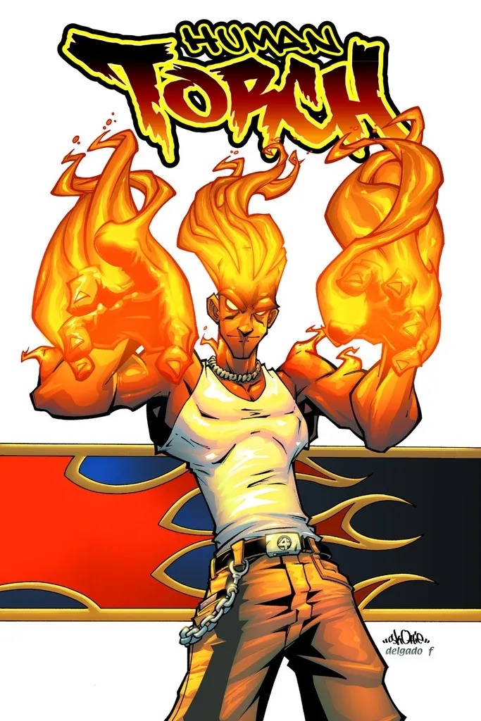 HUMAN TORCH BURN