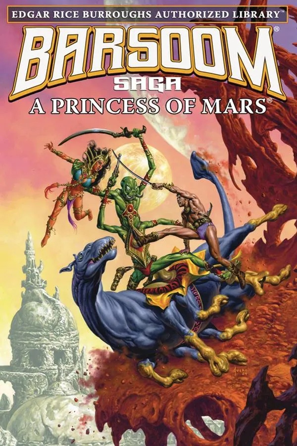 ERB AUTH LIB BARSOOM SAGA 1 PRINCESS OF MARS