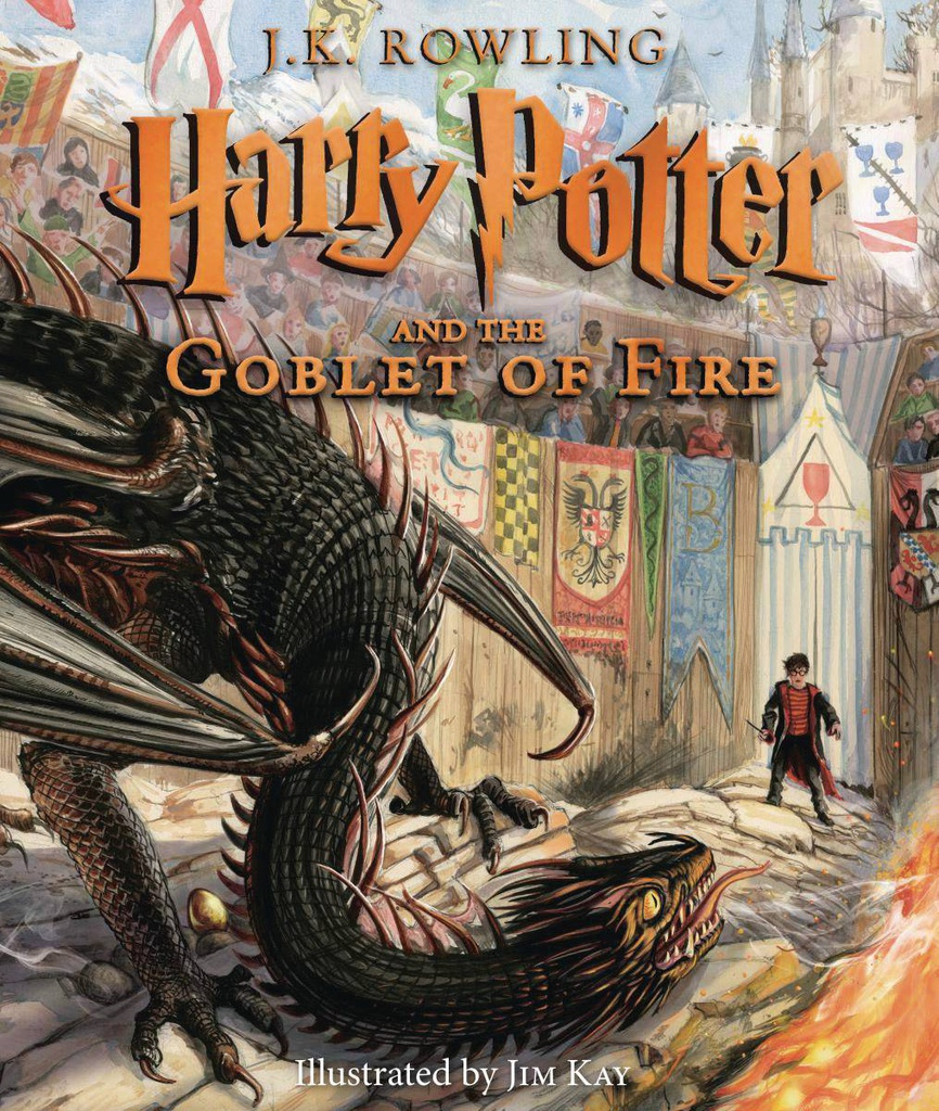 HARRY POTTER & GOBLET OF FIRE ILLUSTRATED ED