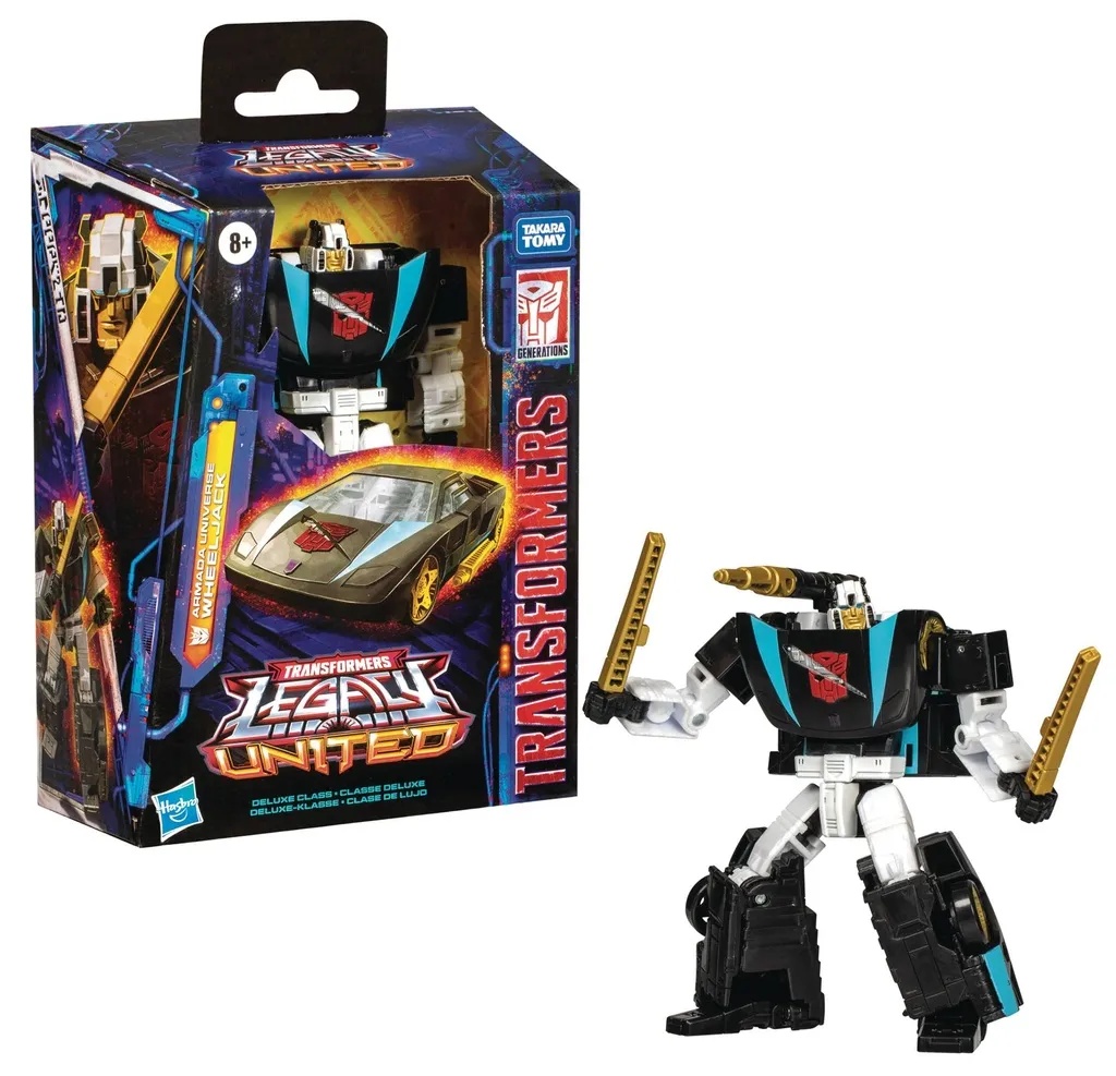 TRANSFORMERS GENERATIONS LEGACY UNITED WHEELJACK DLX AF