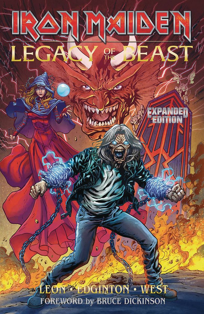 IRON MAIDEN 1 LEGACY OF THE BEAST EXPANDED ED
