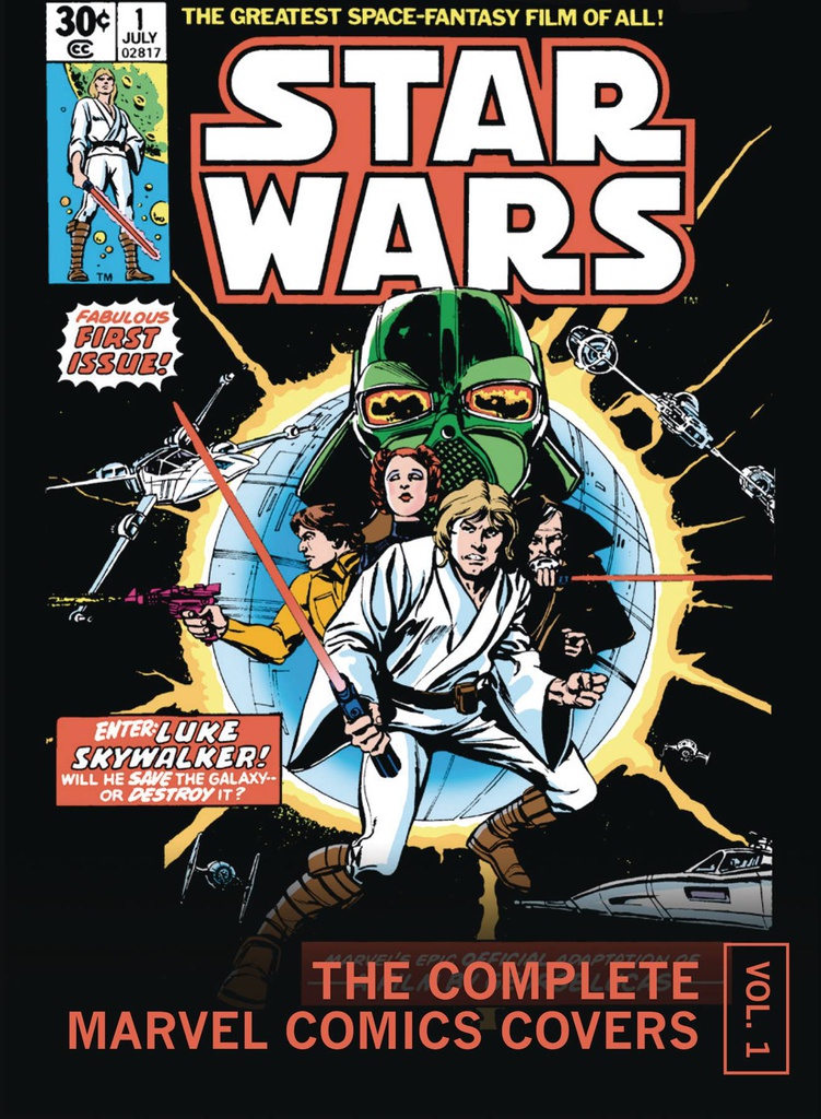 STAR WARS COMP MARVEL COMICS COVERS MINI 1