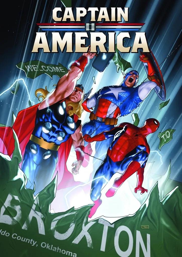 CAPTAIN AMERICA BY STRACZYNSKI 3 BROXTON RISING