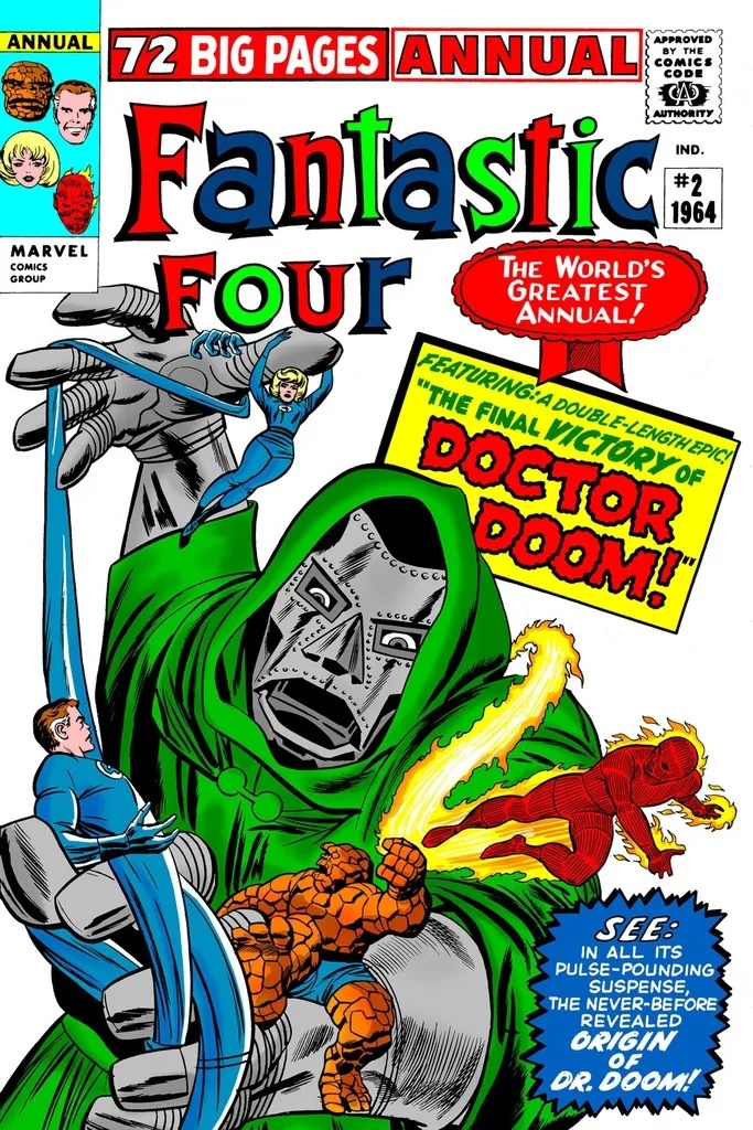 MIGHTY MMW FF 4 FRIGHTFUL FOUR ORIGINAL DM VAR