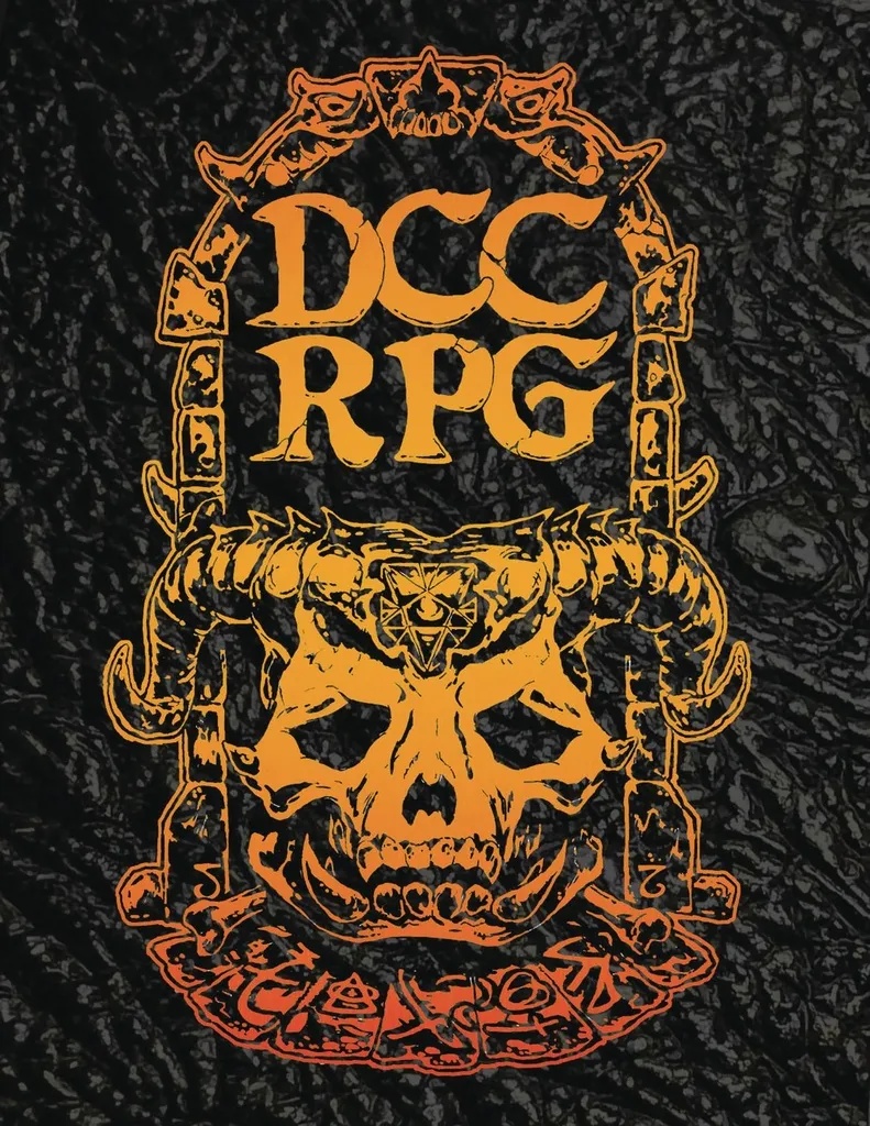 DCC RPG CORE RULEBOOK DEMON SKULL MONSTER HIDE ED