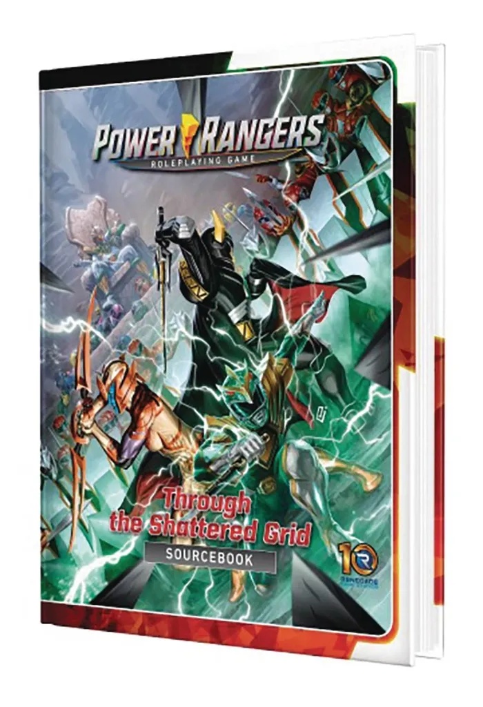 POWER RANGERS RPG THROUGH THE SHATTERED GRID SOURCEBOOK