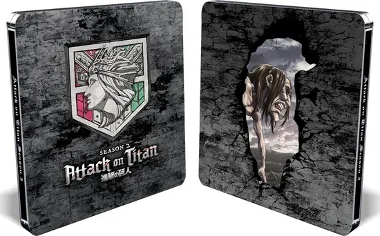ATTACK ON TITAN Season 2 Blu-ray Steelbook