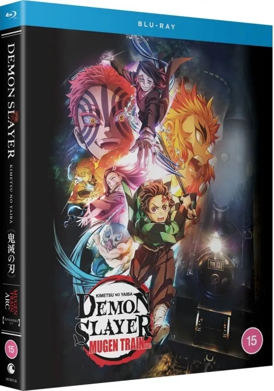 DEMON SLAYER KIMETSU NO YAIBA Mugen Train Arc Blu-ray