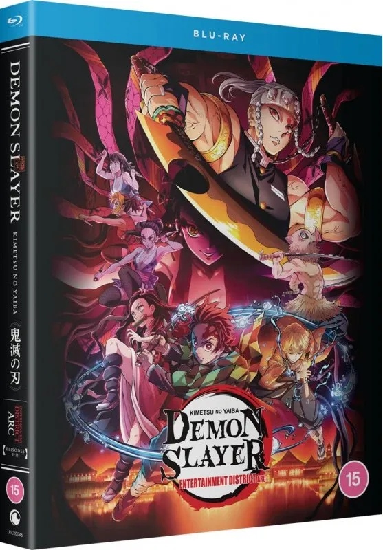 DEMON SLAYER KIMETSU NO YAIBA Entertainment District Arc Blu-ray