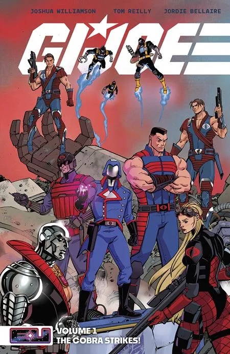 G.I. JOE 1 THE COBRA STRIKES DIRECT MARKET EXCLUSIVE TOM REILLY RED CVR