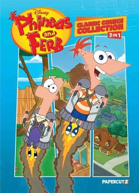 PHINEAS & FERB CLASSIC COMICS COLLECTION 3 IN 1 1