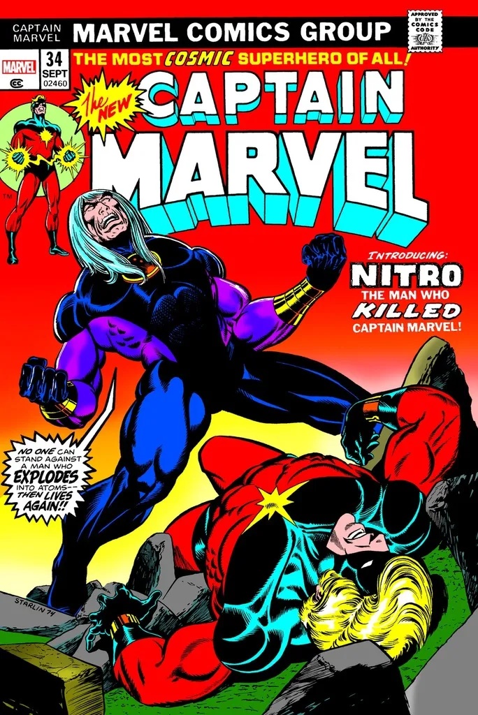 DEATH OF CAPTAIN MARVEL OMNIBUS 2 DM VAR