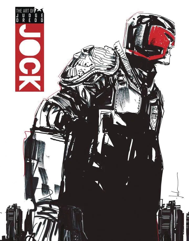 ART OF JUDGE DREDD BY JOCK