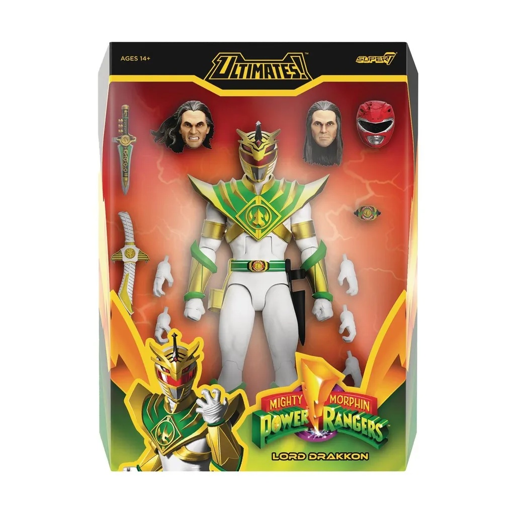 MIGHTY MORPHIN POWER RANGERS ULTIMATES LORD DRAKKON AF
