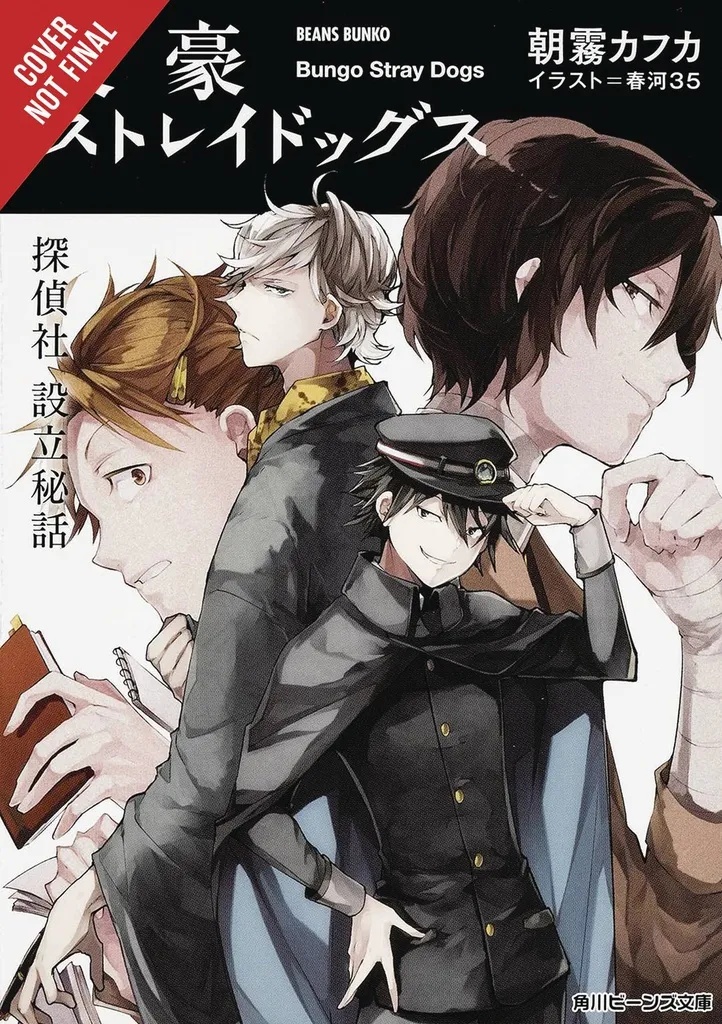 BUNGO STRAY DOGS NOVEL 3 UNTOLD ORIGINS AGENCY