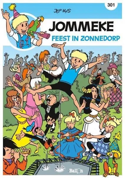 Jommeke 301 Feest in Zonnedorp