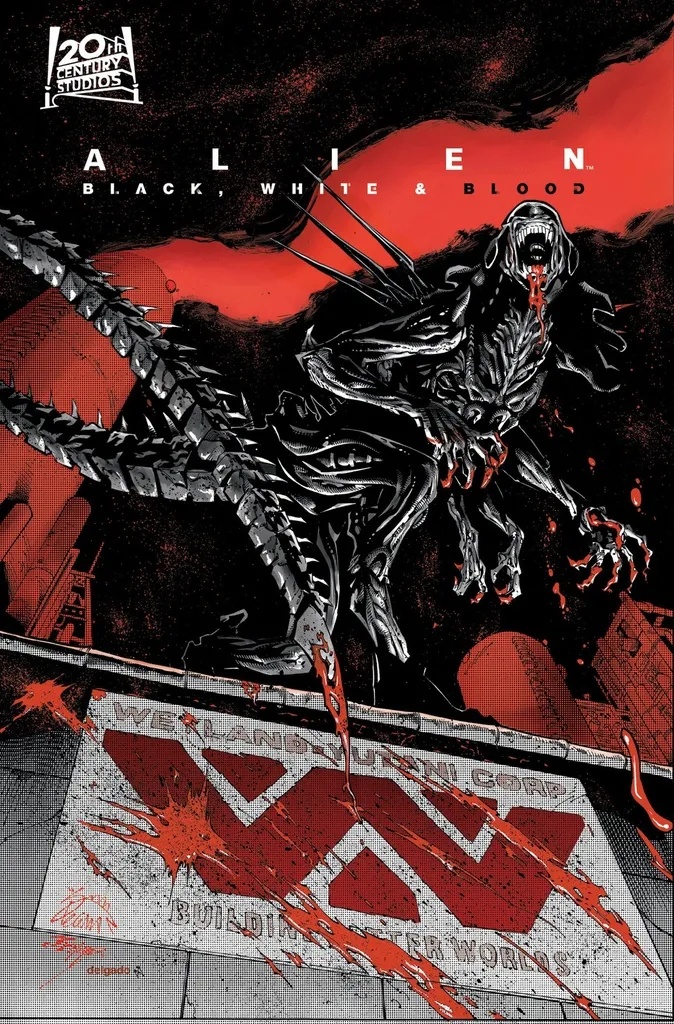 ALIEN BLACK WHITE & BLOOD