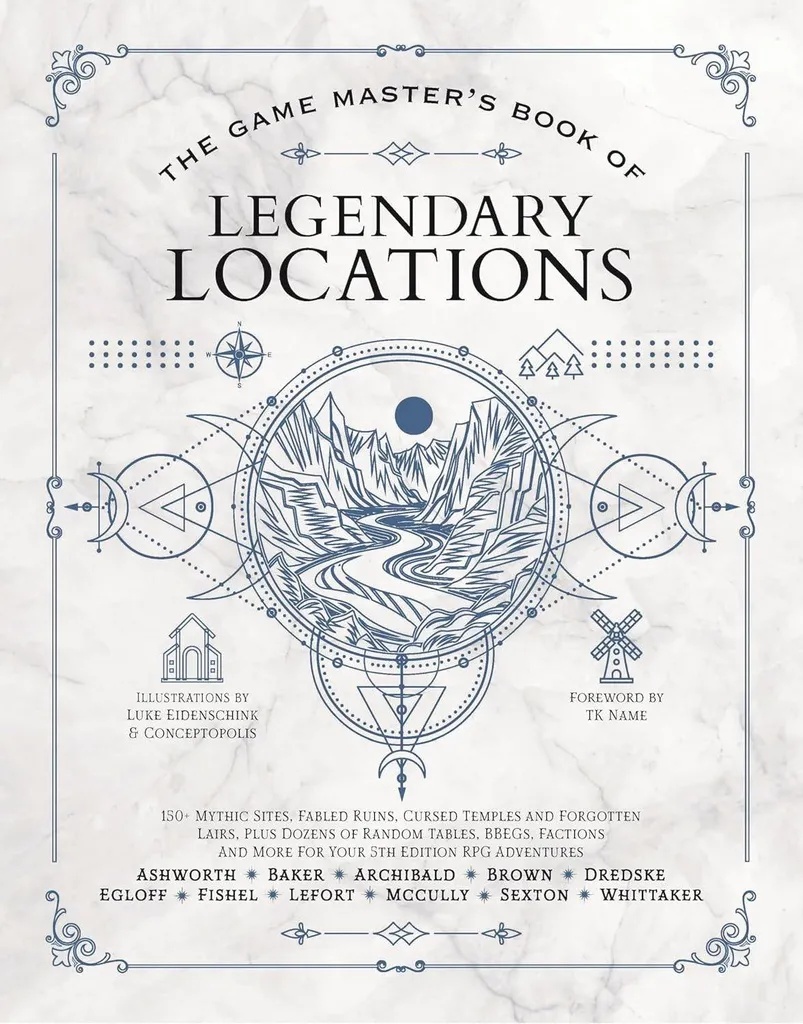 GAME MASTERS BOOK OF LEGENDARY LOCATIONS