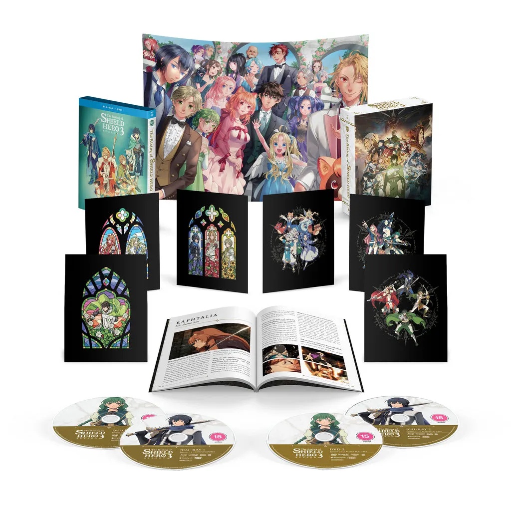 RISING OF THE SHIELD HERO Season 3 Limited Edition Blu-ray/DVD Combi