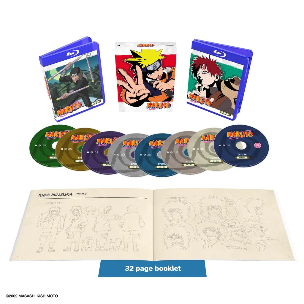 NARUTO Set 2 Collector's Edition Blu-ray