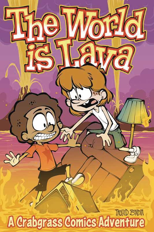 CRABGRASS COMIC ADV WORLD IS LAVA