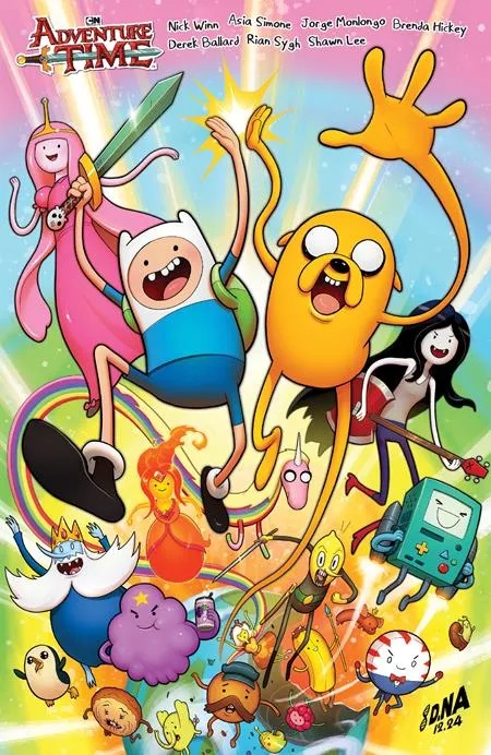 ADVENTURE TIME 1 BEST OF BUDS DIRECT MARKET EXCLUSIVE DAVID NAKAYAMA CVR
