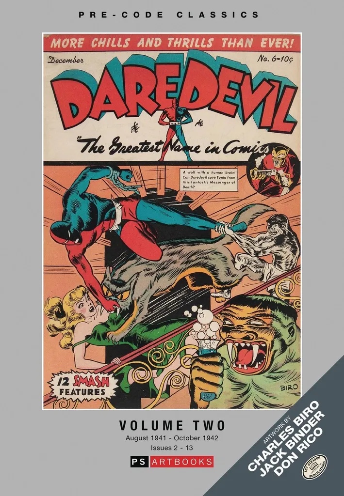 PRE CODE CLASSICS DAREDEVIL COMICS 2