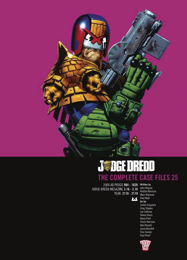 JUDGE DREDD COMP CASE FILES